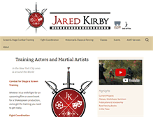 Tablet Screenshot of jaredkirby.com